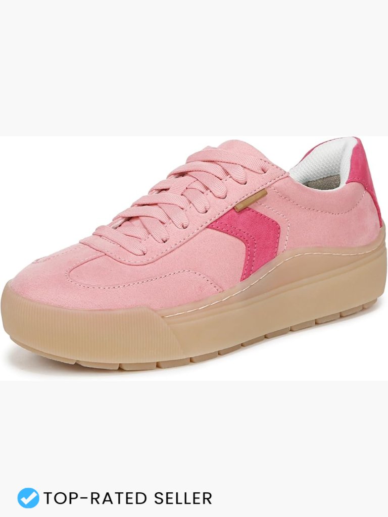 Women's Lace Up Sneaker Platform Retro Cushioned Walking Shoe